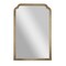 Emma and Oliver Julien Wall Mirror with Solid Wood Frame and Silver Backed Glass for Clarity for Entryways, Dining Rooms & More